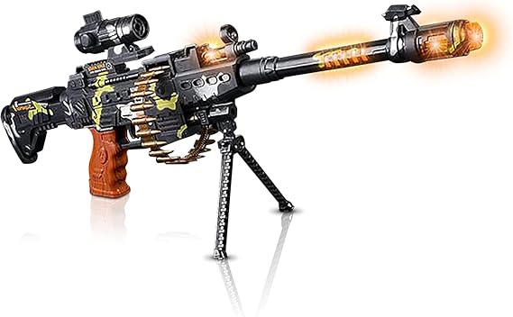 MITRAILLETTE ELECTRIQUE+CARTOUCHES COOL FLASH