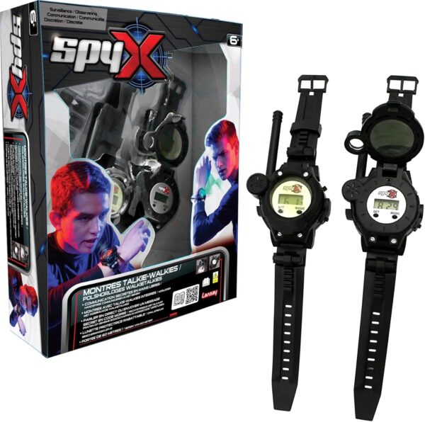 MONTRES TALIKE WALKIE-2PCS SPYX+6ANS-LANSAY