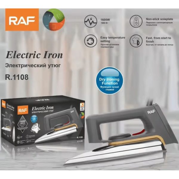 Nouveau produit de fer électrique de haute qualité, fer sec professionnel, fer antiadhésif