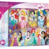 PUZZLE-160PCS-DISNEY PRINCESS+6ANS