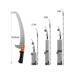 Scies à tige pour la coupe arbres en acier inoxydable manuel léger
