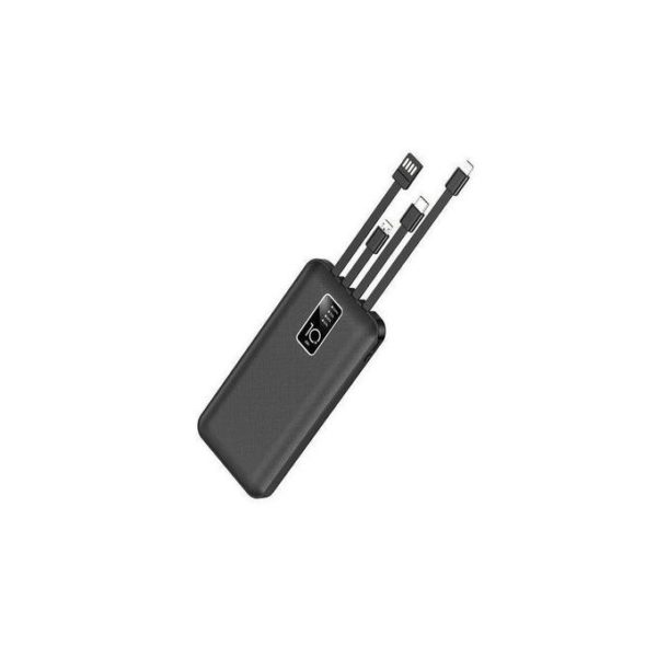 Wd power Bank Bank Power Banks 4 Câbles De Charge Intégrés 10000mAh