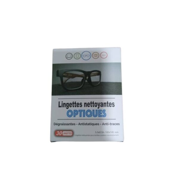 Lingettes nettoyantes OPTIQUES