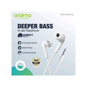 Oraimo Écouteurs Filaires – CONCH 2 – OEP-E11 – DEEPER BASS