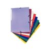 Chemises à Rabat Plastique - (10 Pièces) Avec Elastique Assortie -Multicolore