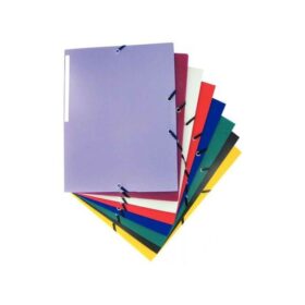 Chemises à Rabat Plastique - (10 Pièces) Avec Elastique Assortie -Multicolore