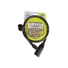 Cordon antivol renforcé pour vélo et moto, 2 clés
