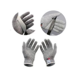 Gants De Protection ANTI-COUPURE Résistants Aux Coupures, Parfait Pour Les Travaux.