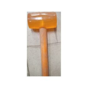 Marteau Maillet Caoutchouc Manches Bois Couleur Disponible Orange