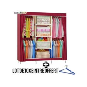 NOUVEAU Armoire Démontable Avec Housse + 10 Ceintes