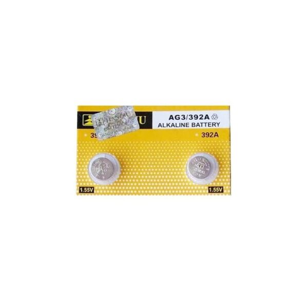 Pile Alcaline General Tianqiu 2PCS Ag3 Lr41 392 Sr41Sw Lot De 1