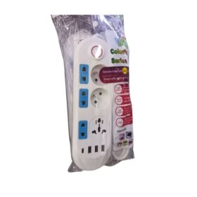 Rallonge/Multiprise - 6 Ports - 1.5 Mètres + 4 Usb