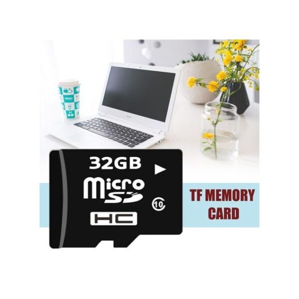 SDHC - Carte Mémoire 32GB - Compatible Smartphone / Tablette - Noir