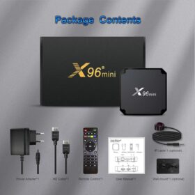 X96 Mini Amlogic S905W2 Quad Core RAM 2 Go ROM 16 Go Double WiFi 2,4 G/5,8 G 4 K HDR + Lecteur multimédia intelligent Android 11.0