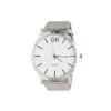 Gk Montre Homme Cadran Rond - Argent