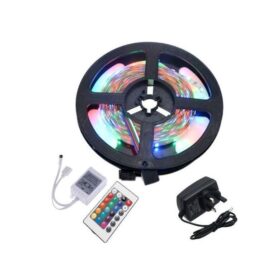 Led Bande Lumineuse Avec Commande 5m-noir/gris