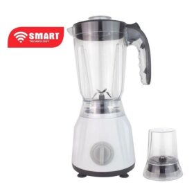 SMART TECHNOLOGY Blender Incassable STPE-2222ILW - 350 W – 1.5 Litres- Mélangeur 2 En 1 Avec Broyeur