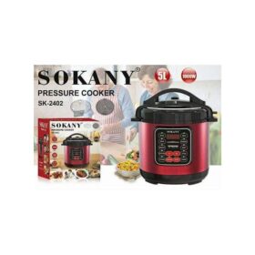 Sokany Puissant Autocuiseur Cuiseur à Riz 5L à Pression 1000w SK-2402