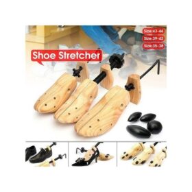 1pcs Civière, élargisseur De Chaussures En Bois Naturel Pour Hommes Et Femmes
