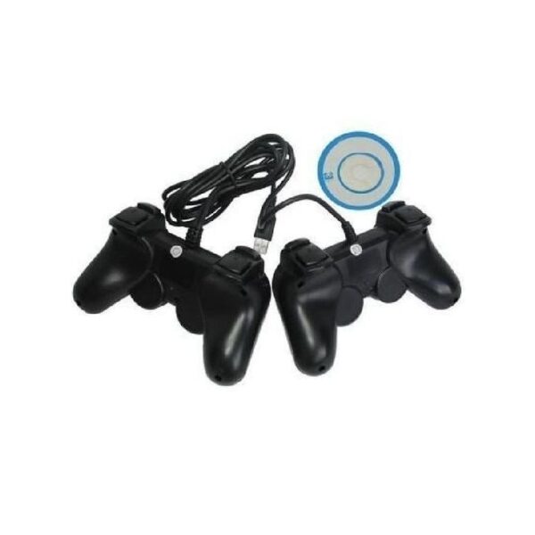 2 PCS Manette De Jeu Contrôleur Pour PC Ordinateur Portable - Noir