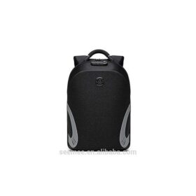 Biaowang Sac A Dos A Port Usb - Noir/Gris