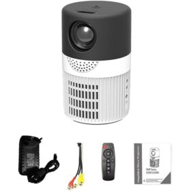 Borrego Mini Vidéoprojecteur HD 1080P Portable Sans Fil