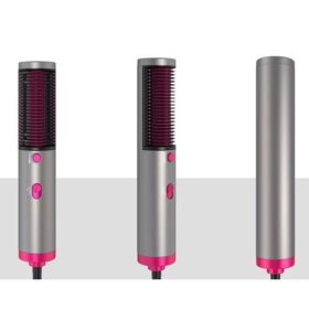 Peigne Chauffant Électrique En Céramique Rechargeable