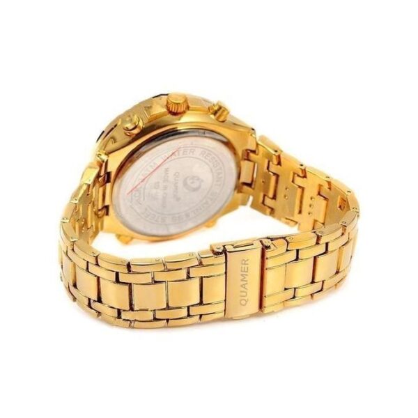 Quamer Superbe Montres Quamer - Couleur Or FOND NOIR
