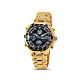 Quamer Superbe Montres Quamer - Couleur Or FOND NOIR