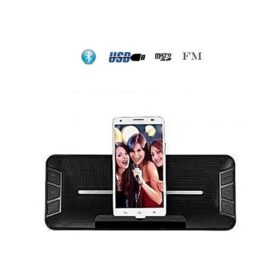 Wester Haut-Parleur Bluetooth Multifonctions WS-1619 - Avec Support Téléphone - Noir