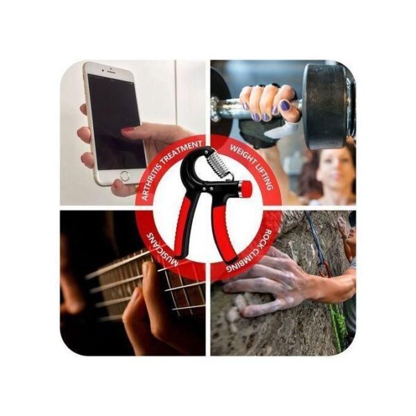 5-60Kg Gym Fitness Main Grip Hommes Réglable Doigt Lourd Exerciseur Force Récupération Musculaire Lourde Main Pince Formateur