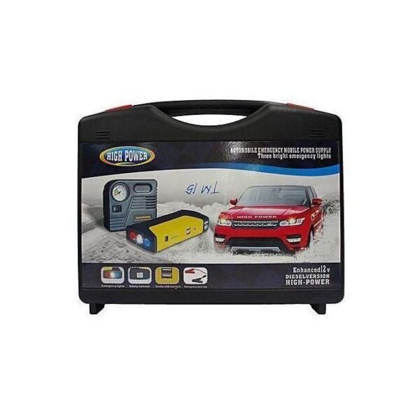 Démarreur De Saut De Voiture Haute Puissance 12v, Booster De Batterie, 4 Ports De Chargeur USB, Outil D'urgence