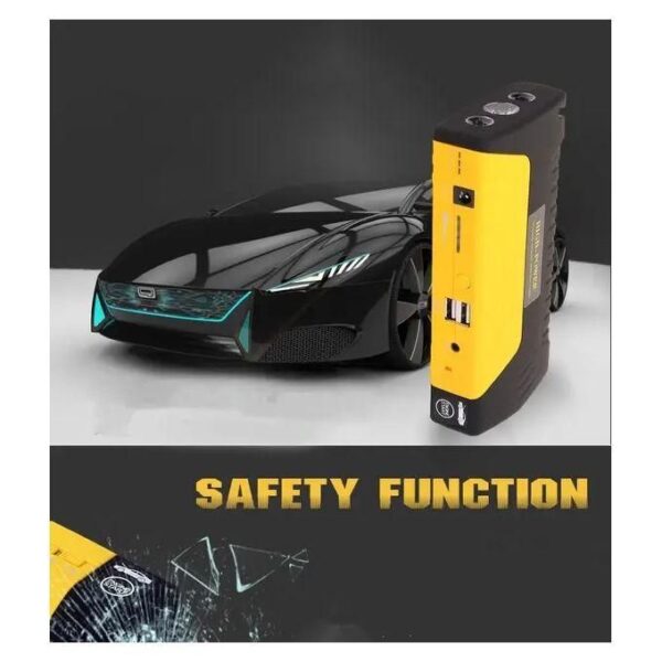 Démarreur De Saut De Voiture Haute Puissance 12v, Booster De Batterie, 4 Ports De Chargeur USB, Outil D'urgence