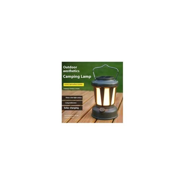 Lanterne De Camping Portable Rétro Lampe LED