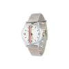 Pak Fook Montre Dame Cadran Rond - Argent/Vert/Rouge