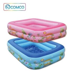 Piscine gonflable rectangulaire 120x90x36cm pour les touts petits