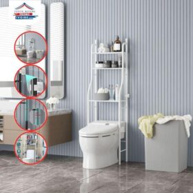 Rangement Toilettes Avec Etagères-support