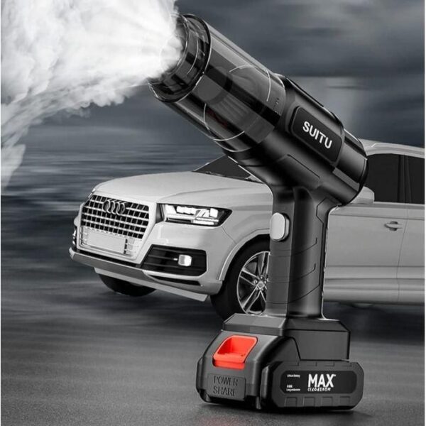 Aspirateur Voiture - Professionnel - Aspirateur De Maison - Aspirateur Eau Et Poussiere - Aspirateur Sans Fil - Souffleuse De Poussière Avec Brosse Intelligente