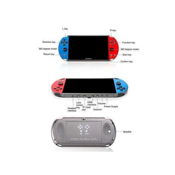 Console De Jeu 2023- Portable X7/X7 Plus/X12/X12 Plus