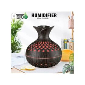 Diffuseur D'huile Essentielle Rond En Grain De Bois