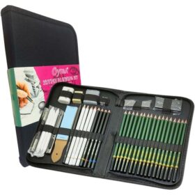 Ensemble de croquis 42 pièces pour crayons de dessin Kit de croquis pour artistes Potrait Graphite professionnel