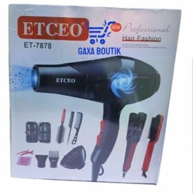 ETCEO Kit Séchoir, Lisseur ,Peigne