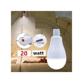 Lampe Led Suspendue 20w Rechargeable + 2 Piles 3.7v 18650