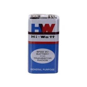 Lot De 10 Batteries Ou Piles De 9v HI-Watt Pour Microphone Baladeur