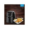 Midea Friteuse à Air - 1500W - 4L - MF-TN40D2 - Air Fryer - Noir - Garantie 12 Mois