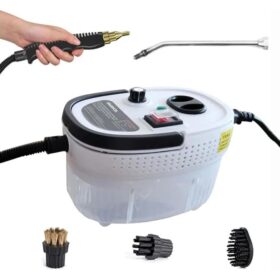 Nettoyeur à vapeur 2500W, nettoyeur à vapeur haute pression, Machine de nettoyage à haute température pour la cuisine, la maison et la voiture