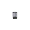 Porte-stylo rond en maille creuse, porte-crayon, conteneur en métal, fournitures de bureau, 5 couleurs, 1 pièce