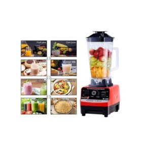 SILVER CREST Mixeur Blender + Moulin 2L - BOCAL INCASSABLE – Rouge Et Noir