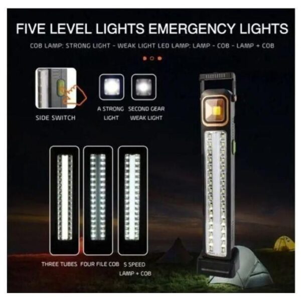 Super Lampe solaire d'urgence rechargeable USB