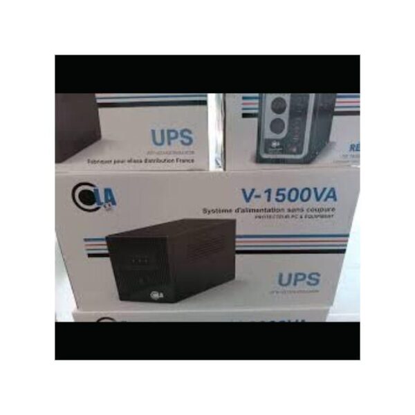 UPS Onduleur Stabilisateur OLA-1500VA - Noir
